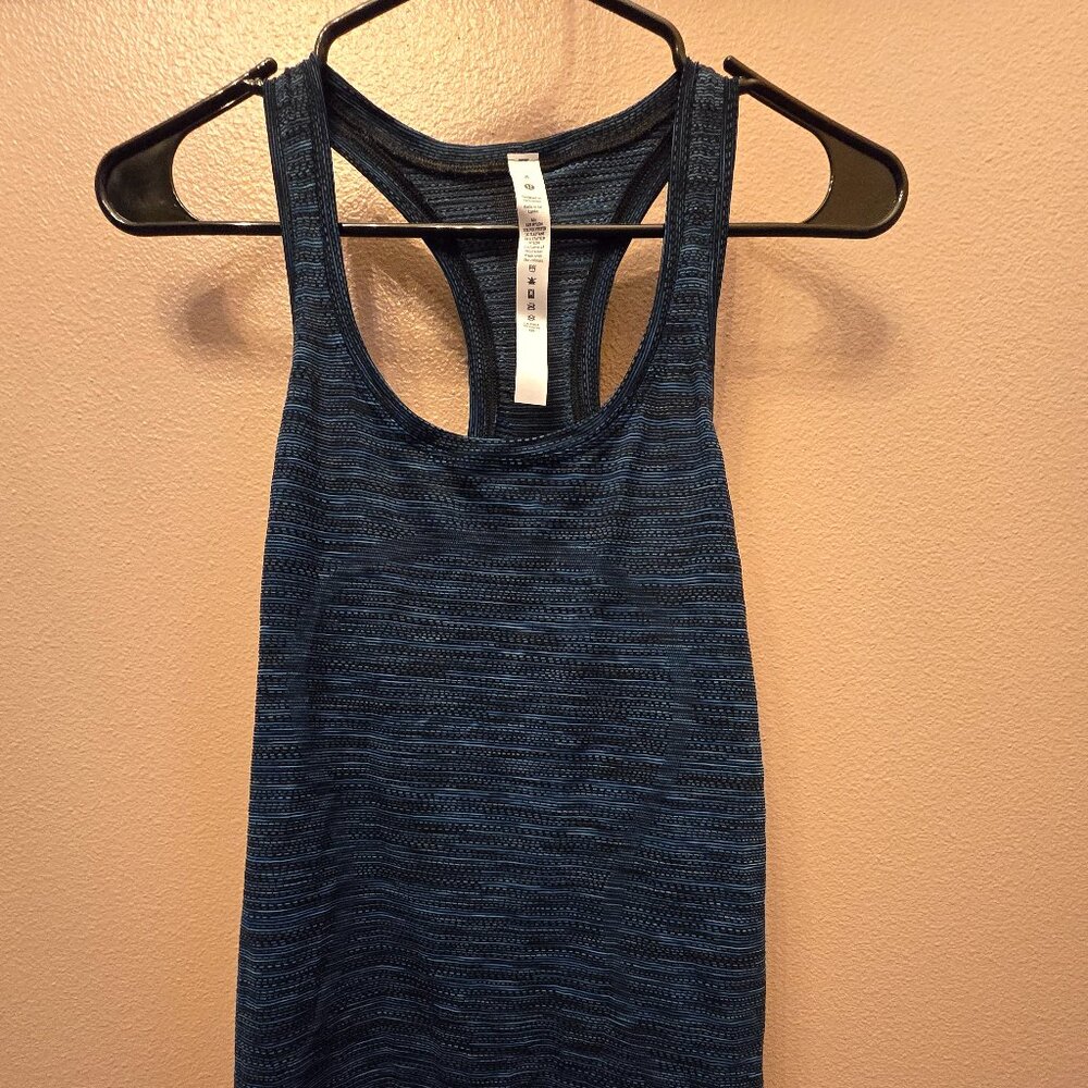 NEW Lululemon Swiftly Tech Racerback 2.0 Size 6 Multi-Color Light Luon